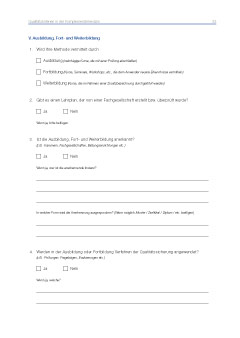 Schlußbericht: Fragebogen-Seite