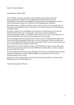 Broschur: Vorwort-Seite