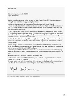 Broschur: Persönliche Erlebnis-Seite