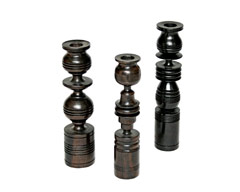 Kerzenhalter schwarz