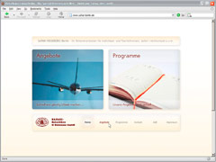 Layoutvorschlag 02 - Startseite